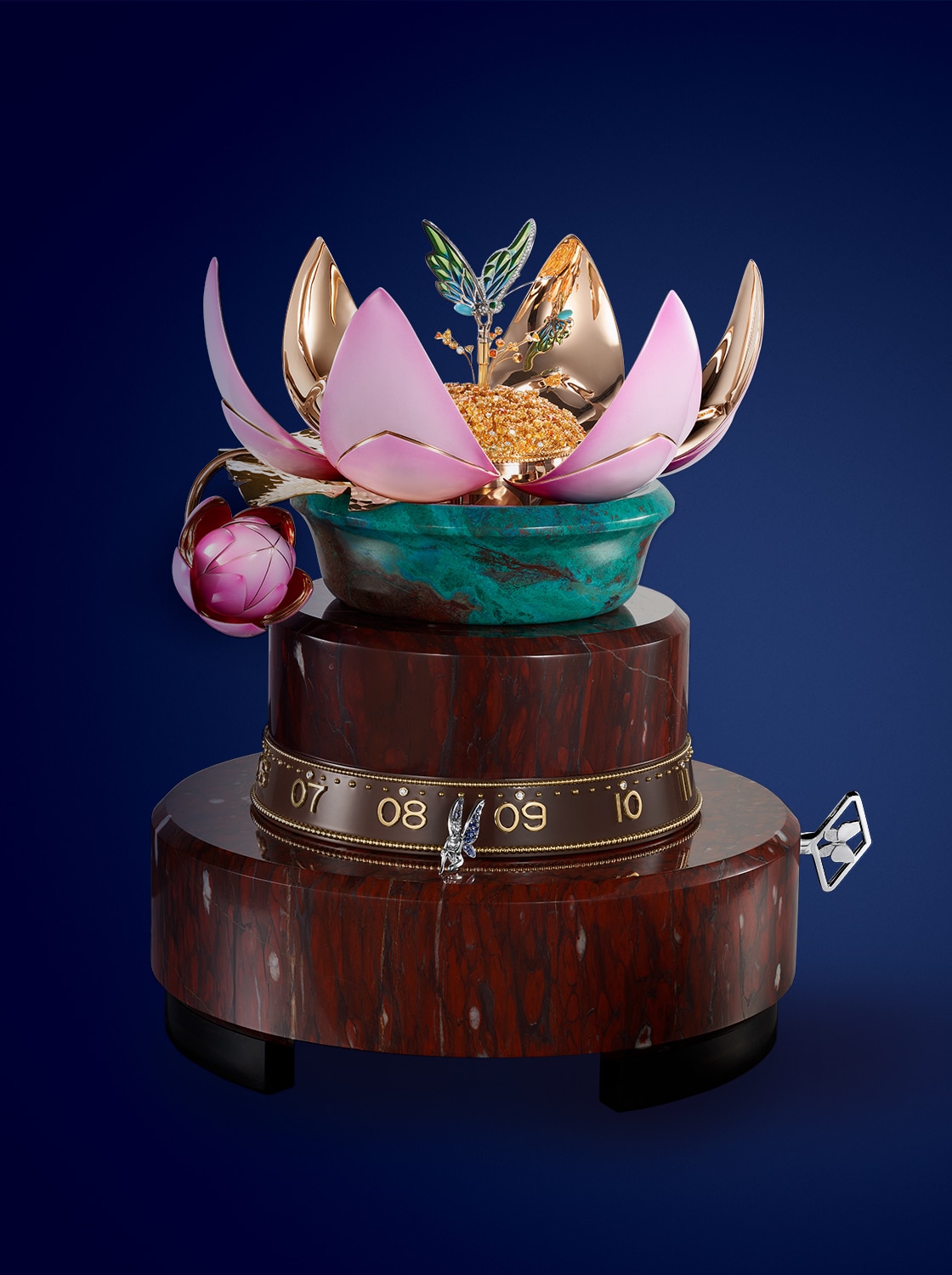 フォンテーヌ Floraison du Nénuphar automaton - Van Cleef & Arpels